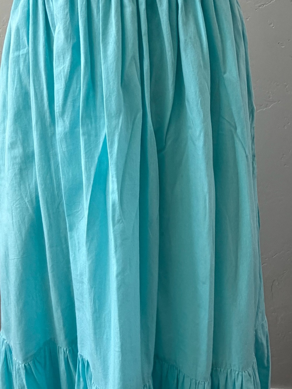 Anthropologie XXS Aqua Open Back Tiered Midi Dress Smocked Pockets - Picture 14 of 15